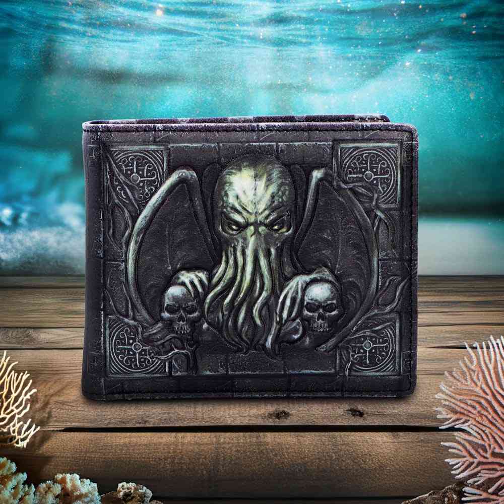 Nemesis Now - Cthulhu Wallet 11cm Bifold portefeuille - Multicolore